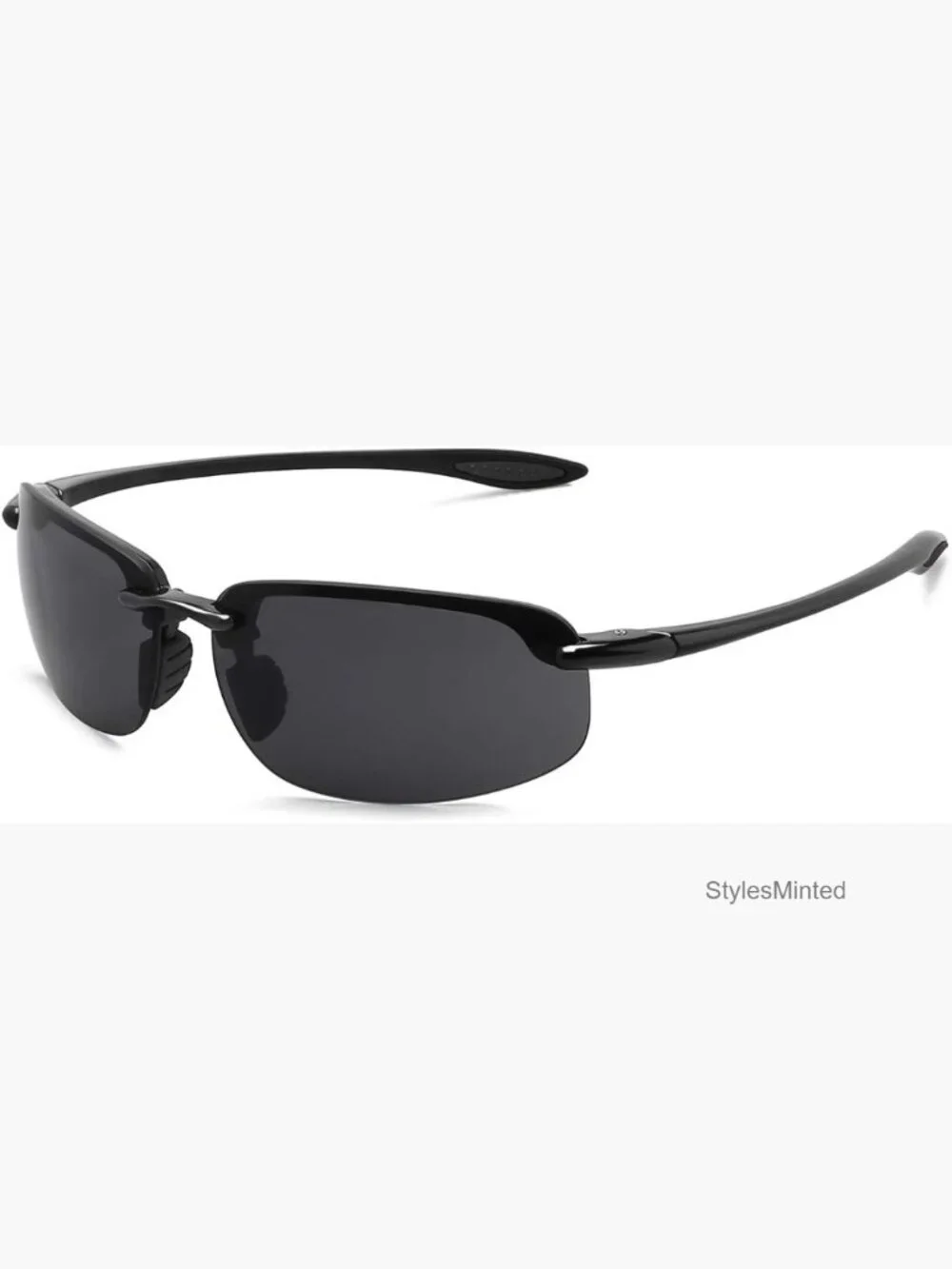 TR90 Rimless Sports Sunglasses for Running Fishing Driving